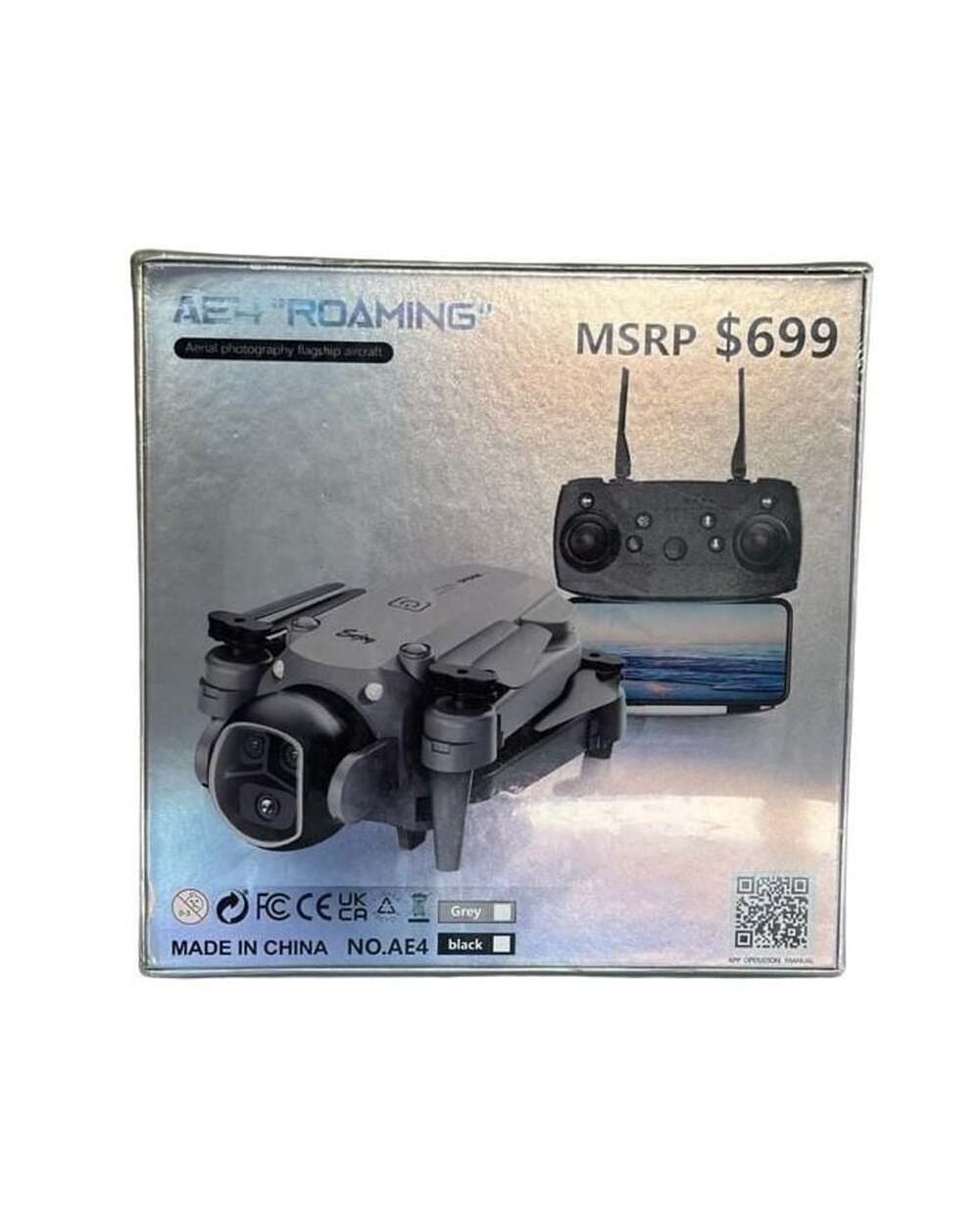 AE4 Roaming Aerial Photography Flagship Aircraft Quadcopter Drone